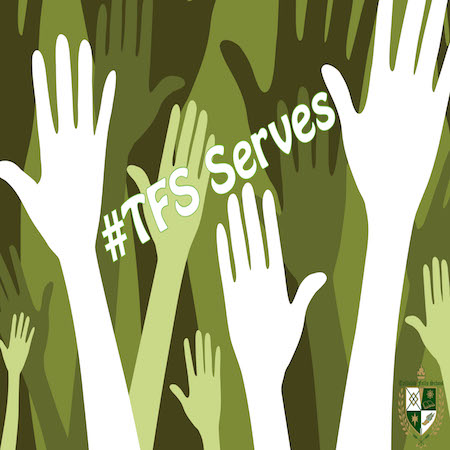 TFS students serving, learning this summer